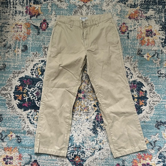 Balmain Khaki Pants 34x32 - Picture 1 of 4